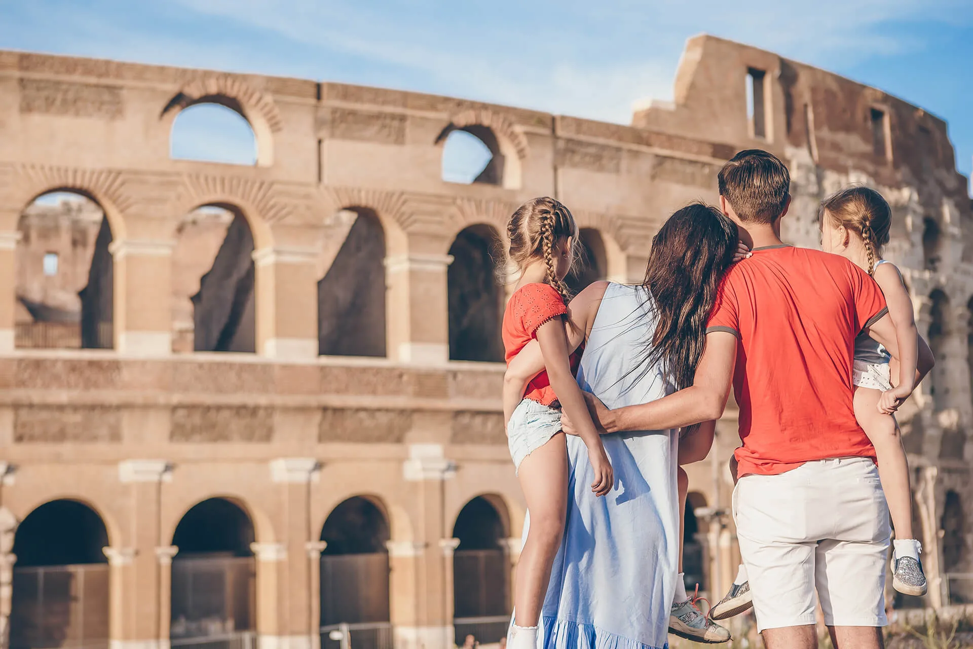 family photoshoot in Rome