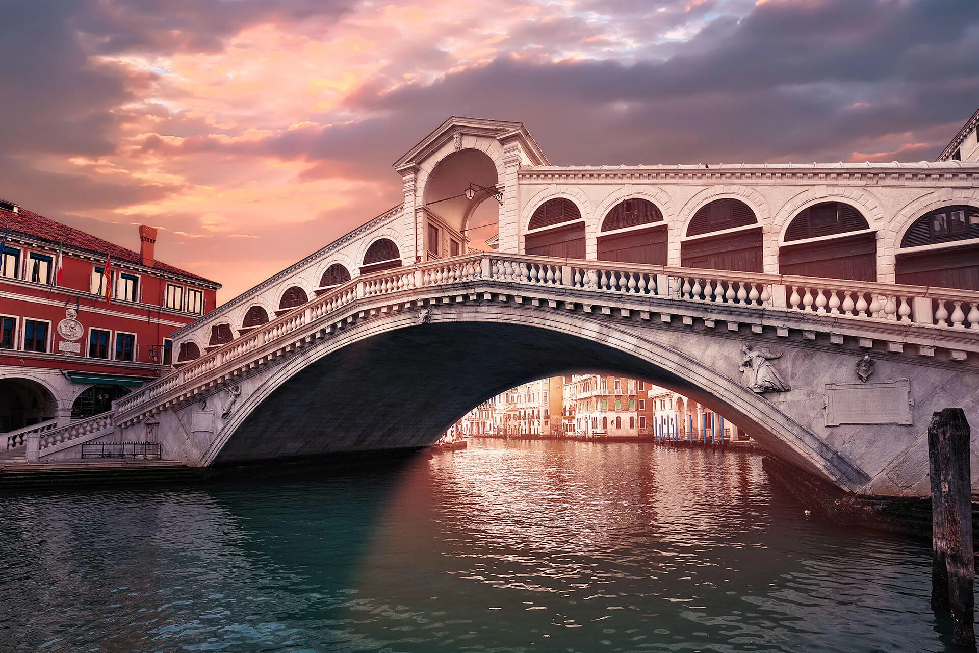 Rialto Bridge in Venice